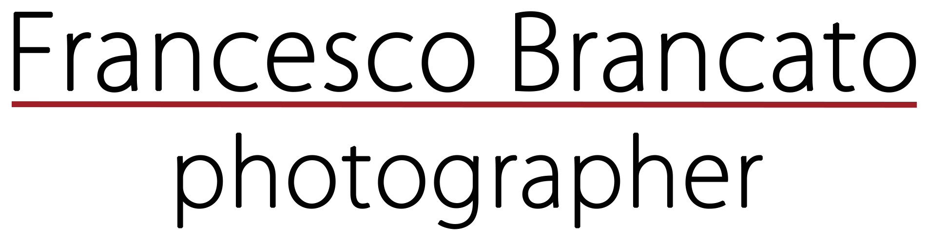 Francesco Brancato Fotografie